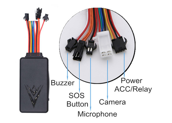 マイクロ声のモニター自動車4G LTE GPSの追跡者サポート カメラSOSボタン